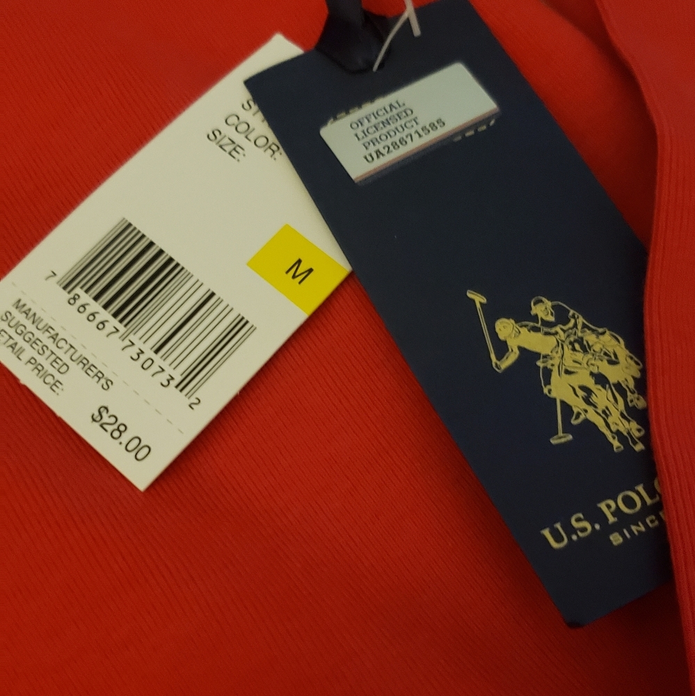 U.S. Polo Assn. Red long sleeve shirt - Picture 2 of 2